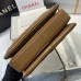 Chanel Trendy Flap Top Handle Bag 25cm Lambskin Camel Silver Hareware Shoulder Bag A92236