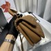 Chanel Trendy Flap Top Handle Bag 25cm Lambskin Camel Light Gold Hareware Shoulder Bag A92236