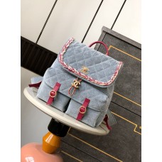 Chanel Denim Backpack CHBAH21