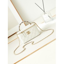 Chanel 24CP Top Handle Bag Cosmetic Bag AP3804