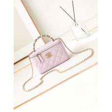 Chanel 24CP Top Handle Bag Cosmetic Bag AP3804