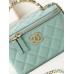 Chanel 24CP Top Handle Bag Cosmetic Bag AP3804