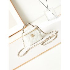 Chanel 24P Top Handle Bag Cosmetic Bag AP3805