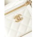 Chanel 24P Top Handle Bag Cosmetic Bag AP3805