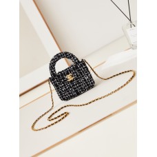 Chanel 23K Kelly Mini Top Handle Bag AS3435