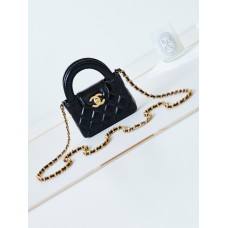 Chanel 23K Kelly Mini Top Handle Bag AS3435