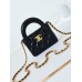 Chanel 23K Kelly Mini Top Handle Bag AS3435