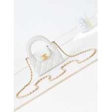 Chanel 23K Kelly Mini Top Handle Bag AS3435