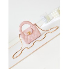Chanel 23K Kelly Mini Top Handle Bag AS3435