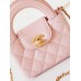 Chanel 23K Kelly Mini Top Handle Bag AS3435