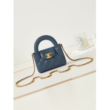 Chanel 23K Kelly Mini Top Handle Bag AS3435