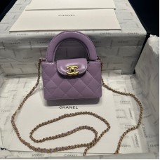 Chanel 23K Kelly Mini Top Handle Bag Top Handle Bag AS3435