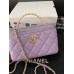 Chanel Cosmetic Bag Top Handle Bag CHBAN59