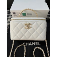 Chanel Cosmetic Bag Top Handle Bag CHBAN60