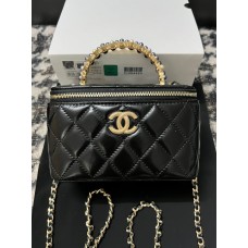 Chanel Cosmetic Bag Top Handle Bag CHBAN68