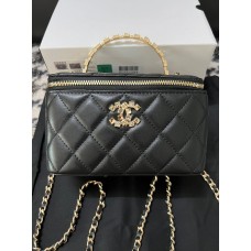 Chanel Cosmetic Bag Top Handle Bag CHBAN74