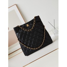 Chanel 24P large size Lambskin Hobo Shoulder Bag AS4755