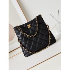 Chanel 24P small size Lambskin Hobo Shoulder Bag AS4754