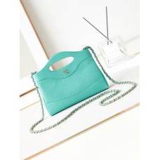 Chanel 23C 31Bag Nano Hobo Shoulder Bag AS3656