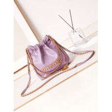 Chanel 22 Bag mini size Hobo Shoulder Bag AS3980