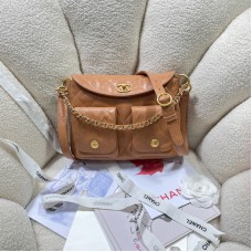 Chanel 24P Small Hobo Shoulder Bag AS4743