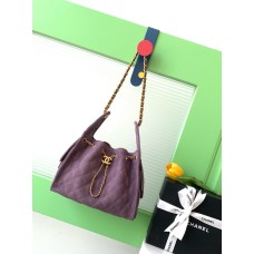 Chanel 25C small size Hobo Shoulder Bag AS5293