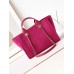 Chanel Deauville Canvas Tote Medium size Shoulder Bag AS3257