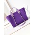 Chanel Deauville Canvas Tote Medium size Shoulder Bag AS3257
