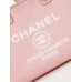 Chanel Deauville Canvas Tote Medium size Shoulder Bag AS3257