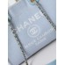 Chanel Deauville Canvas Tote Medium size Shoulder Bag AS3257