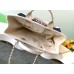 Chanel Deauville Canvas Tote Large size Shoulder Bag A66941