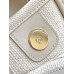 Chanel Deauville Canvas Tote Large size Shoulder Bag A66941