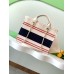 Chanel Deauville Canvas Tote Medium size Shoulder Bag AS3351