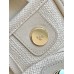 Chanel Deauville Canvas Tote Medium size Shoulder Bag AS3351
