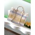 Chanel Deauville Canvas Tote Medium size Shoulder Bag AS3351
