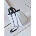 Chanel Deauville Canvas Tote Medium size Shoulder Bag AS3257
