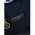 Chanel Deauville Canvas Tote Medium size Shoulder Bag AS3257