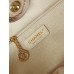 Chanel Deauville Canvas Tote Medium size Shoulder Bag AS3257
