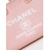 Chanel Deauville Canvas Tote Medium size Shoulder Bag AS3257