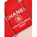 Chanel Deauville Canvas Tote Medium size Shoulder Bag AS3257