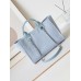 Chanel Deauville Canvas Tote Medium size Shoulder Bag AS3257