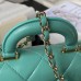 Chanel Top Handle Flap Chain Shoulder Bag AS4543