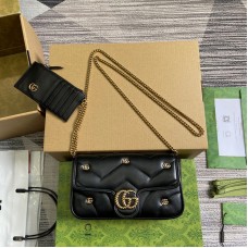 Gucci GG Marmont 768293 Chain Bag Crossbody Bag Handbag GGBGH19