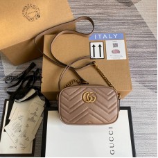 Gucci GG Marmont Camera Bag 448065 Chain Bag Crossbody Bag Handbag GGBGH27