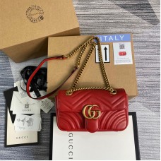 Gucci GG Marmont 446744 Chain Bag Crossbody Bag Handbag GGBGH36
