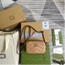 Gucci GG Marmont Camera Bag 448065 Chain Bag Crossbody Bag Handbag GGBGH54
