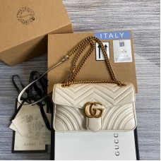 Gucci GG Marmont 443497 Chain Bag Crossbody Bag Handbag GGBGH61