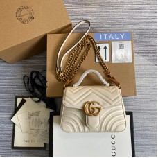Gucci GG Marmont 547260 Top Handle Handbag Crossbody Bag GGBGA29