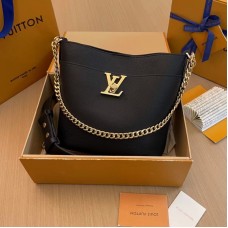 Louis Vuitton LV Lock and Walk M24006 Bucket Bag Shoulder Bag Hobo LLBGE05