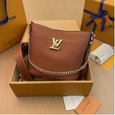 Louis Vuitton LV Lock and Walk M24638 Bucket Bag Shoulder Bag Hobo LLBGE07